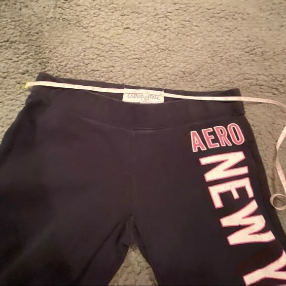 Aeropostale Navy Joggers Straight Leg Size Small Woman’s - Picture 5 of 11